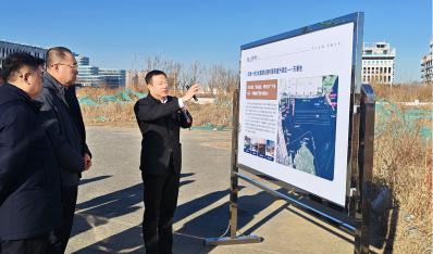 藍天集團到海上世界、夾河·幸福新城調(diào)研交流